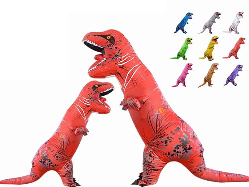 [Homie Home] 大人用 ティラノサウルス インフレータブルスーツ コスプレ服 ティラノサウルス 恐竜 着ぐるみ