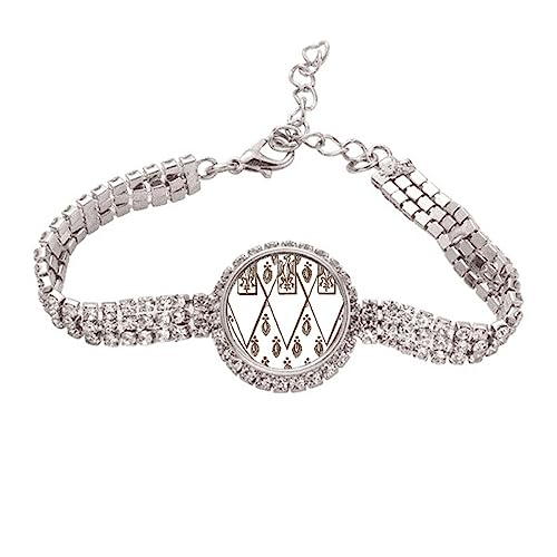 Bracelet de cheville plume baroque noir blanc chaîne de pied en métal taille M