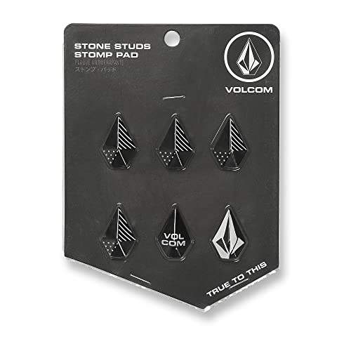 Volcom - Pads Stone Studs Stomp Pads Black - Femme - Taille Unique - Noir Cover