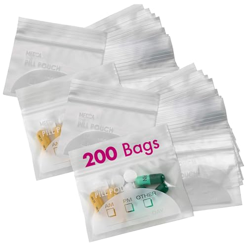 Pill Pouch Bags - (Pack of 200) 3