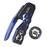 Handgriffe der Anschlüsse Drahtende quetschverbindenzange Handermüdung zu reduzieren und verhindern ein Verrutschen beim Abisolieren und Crimpen