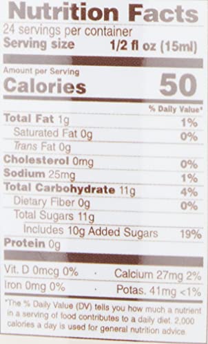 Monin - Gourmet White Chocolate Sauce, Creamy and Buttery, Great for Desserts, Coffee, and Snacks, Gluten-Free, Non-GMO (12 Ounce) (Pack of 2)