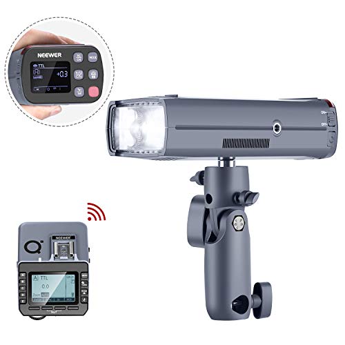 Neewer 200Ws 2.4G TTL Flash Strobe 1/8000 HSS Cordless Monolight with Q-C Wireless