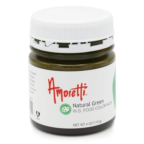 Amoretti - Natural Green Food Color Water Soluble - 4 oz