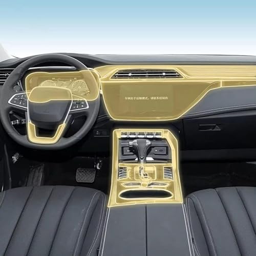 Film protection TPU Ford Territory 2019-2023 pour console centrale et écran LCD