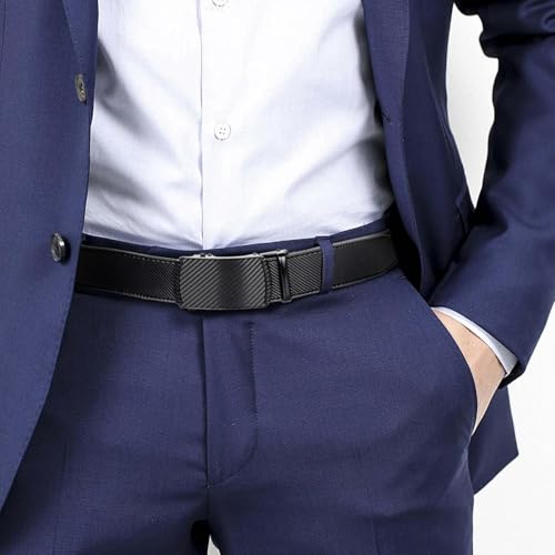 Automatic Buckle Leather Waist Strap Male Waistband Girdle Belts for Women Men2