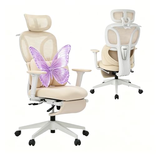 CabLady S1 Petite Ergonomic Office Chair with Accessories