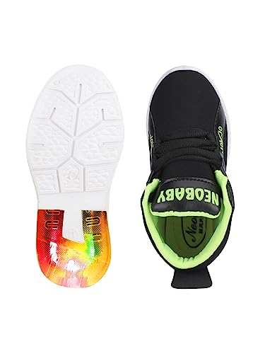 Image of NEOBABY LED Light Shoes for Kids Boys and Girls 9 Months to 6 Years