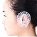 100pcs Waterproof Ear Covers Caps Plastic Ear Protectors Tool Disposable Hair Dye Shower Bathing Earmuffs