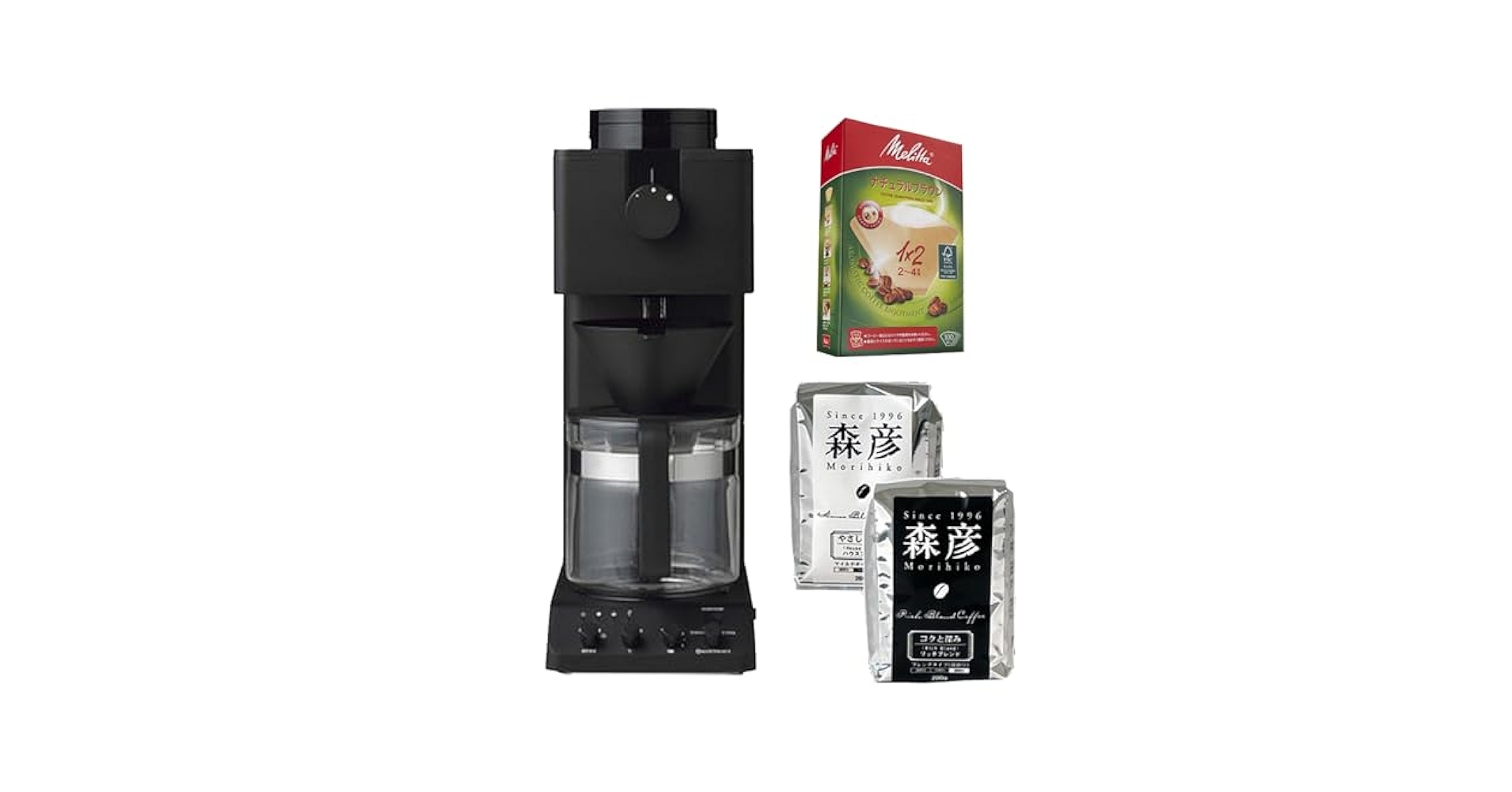 Amazon | ツインバード CM-D465B 全自動コーヒーメーカー（6杯