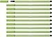 Produktbild Premium-Filzstift - STABILO Pen 68 - 10er Pack - pistazie