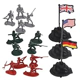 Figurines mini force : fabriquées en plastique de haute qualité, elles sont résistantes et durables