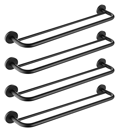 Porte-serviettes de salle de bain style 5 avec doubles rails de suspension