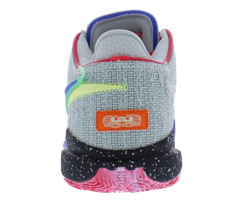 Nike Nike Boys 814443-403 Fitness Shoes, Light Silver Hyper Royal, 7.5 UK