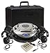 Califone 1886PLC 4-Person Spirit SD Stereo Listening Center, Includes 1886 Boombox Multimedia Player, Carry/Storage Case, One 10 position jackbox and Four 3068AV Headphones
