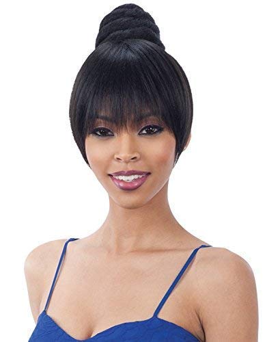 SWIRL BUN BANG (1B Off Black)