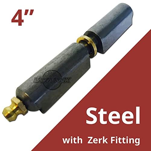 4" BBQ Smoker Bullet 4 in. Hinge 4 inch Hinges Stove Weld On Pit (10) by LavaLock - Image 2