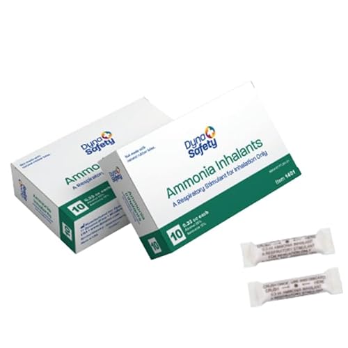 Ammonia Inhalants - 20 Count Box - New Premium Ampoules