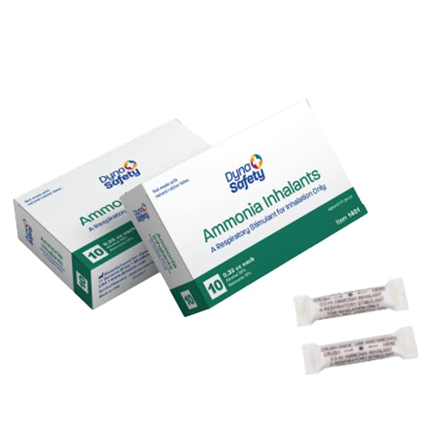 Ammonia INHALANTS. 20 Pack (Crushable ampoules)
