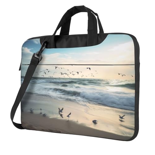 Sac pour ordinateur portable antichoc doublure antistatique oiseux