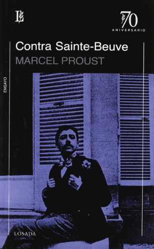 Portada de Contra Sainte-Beuve