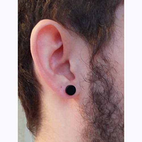 BRINCO MASCULINO ESTILO ALARGADOR - 8 mm (PAR)