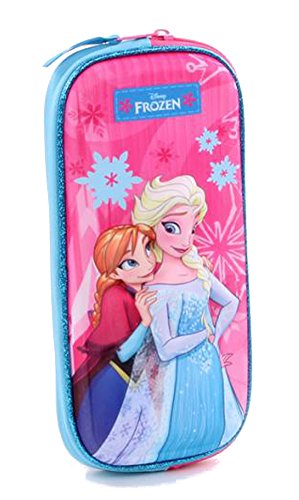LA REINE DES NEIGES Trousse 3D Fille - 12cm - Bleu...