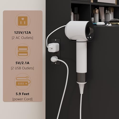 Makeup Vanity Desk with Mirror and Lights, Black Vanity with Glass Top, Jewelry Storage, Power Outlets, 3 Drawers & 2 Cabinets, Adjustable LED Lighting, Dressing Table for Women & Girls Bedroom