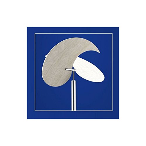 Piantana LED in legno bianco Bolero Liseuse molto