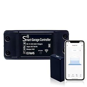 AGSHOME Wireless Smart Wi-Fi Garage Door Opener TUYA and Smart Life APP Real-time Monitoring, DIY Home Security