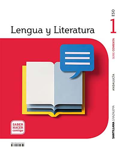 Portada de Lengua y Literatura 1º ESO Andalucía Saber Hacer Contigo