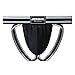 JOCKMAIL 3PCS/Pack Jockstrap Athletic Supporters for Men Jock Strap Male Underwear for Gym Men's Thong Underwear Sport (US, Alpha, XX-Large, Regular, Regular, Black+White+Red)