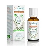 Puressentiel – Huile Essentielle Tea Tree BIO – Contribue à la défense antivirale – 100% pure et naturelle – HEBDD – Melaleuca alternifolia – 30 ml