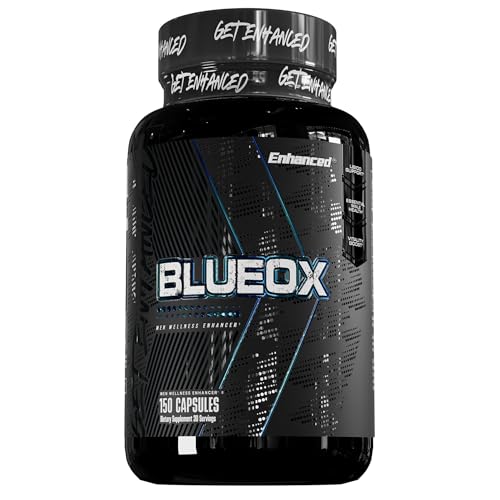 Enhanced Labs - Blue Ox Testosterone Booster- Natural Testosterone Supplement for Increased Strength & Testosterone for Men (150 Capsules)