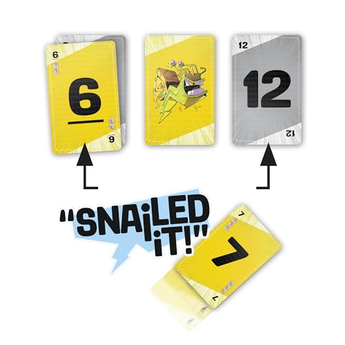 Snailed It! Card Game - Fast Family Fun for Ages 8+