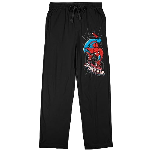 Bioworld Spiderman So Amazing Spiderman Men's Quick Turn Sleep Pajama Pants