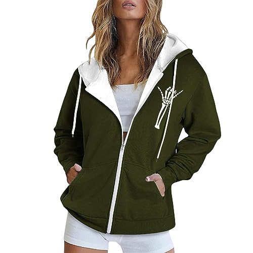 Sweat à capuche ample femmes pour masquer les rondeurs avec poche zippée