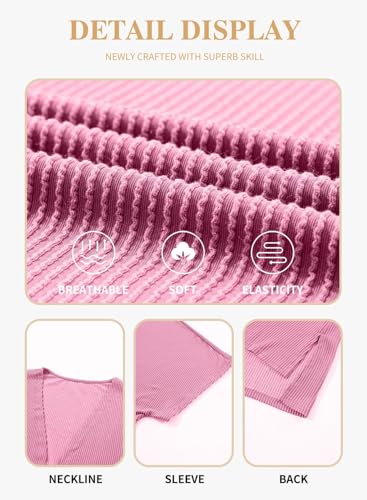 Image of Eytino Women Plus Size Lightweight Cardigan Half Sleeve Ribbed Knit Kimono Cardigans Tops(1X-5X)