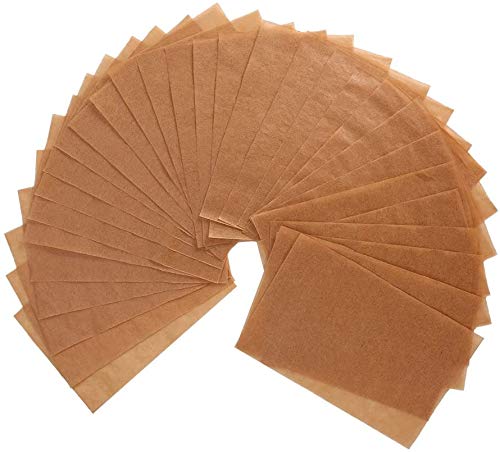 (200) - Unbleached Parchment Paper - 200 Non-Stick Brown Cookie Baking Sheets - 30cm x 41cm - Safe for High Temperature Baking - More Convenient than the Rolled