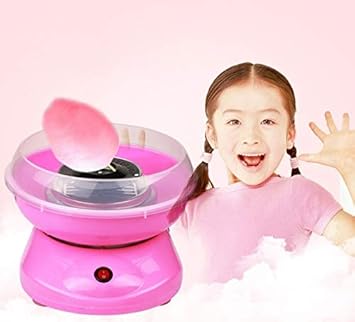 Meneflix Cotton Candy Machine for Home, Cotton Candy Device Cotton Candy Machine with Sugar Spoon + Candy Floss Sticks (Multi)