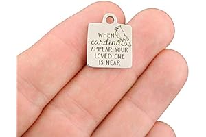 Cardinal Charms for Bracelets - A Cherished Memorial