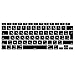 MiNGFi Français AZERTY Clavier Coque de Protection / Couverture pour 2020/2021 Nouveau MacBook Air 13 Pouces avec Touch ID Modèle M1 A2337/A2179 EU/ISO/FR Keyboard Disposition Silicone Skin - Noir