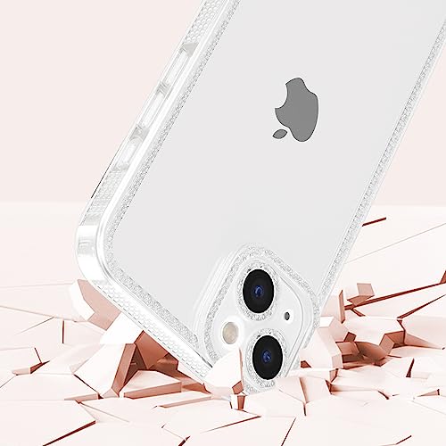 Coque iPhone 13 transparente à paillettes pour illuminer vos soirées - 3