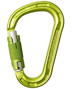 Edelrid HMS Magnum Twist Schraubkarabiner Grün