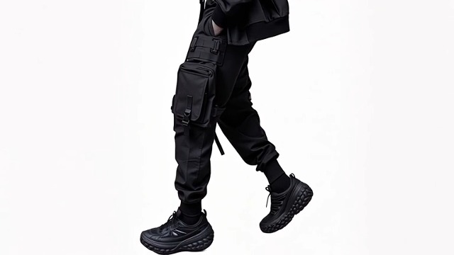 HaiZi XiHuan Men's Functional Style Paratrooper Tactical Cargo