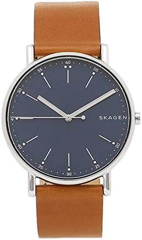 Amazon スカーゲン 時計 レディース メンズ シグネチャー 30mm 34mm 40mm クォーツ Skagen ブラウン ブルー 40mm Skw6355 並行輸入品 腕時計 腕時計 通販
