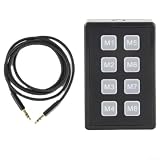 Ham Radio Tastiera per ICOM IC-705 IC-7610 IC-7600 - Pannello di controllo con scorciatoie SSB CW RTTY Tastierino numerico portatile