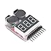 Nevlantii 2pack of RC Lipo Battery Voltage Checker Monitor Low Voltage Alarm Buzzer Alarm