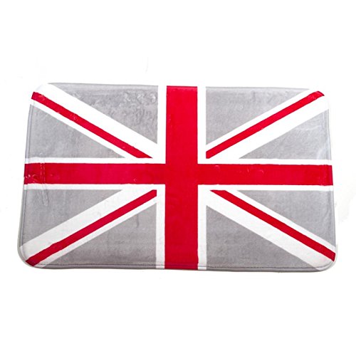 Atmosphera Créateur d'intérieur - Tapis Déco 'Printe London' 50x80cm Gris