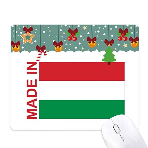 Tapis de souris de Noël en caoutchouc fabriqué en Hongrie pour bureau